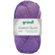 50 Gramm Gründl Wolle Cotton Quick Uni 142 Lavendel