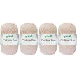 4x50 Gramm Gründl Cotton Fun Wollset 37 Orchidee