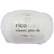 50 Gramm Rico Baby Classic Glitz dk 01 Weiss