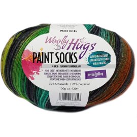 100 Gramm Woolly Hugs Paint Socks Nr. 203