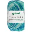 50 Gramm Gründl Cotton Quick Print 183 Aqua Multicolor