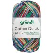 50 Gramm Gründl Cotton Quick Print 188 Rot Blau Gelb...
