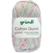 50 Gramm Gründl Cotton Quick Print 241 Rose Mint Mix...