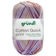 50 Gramm Gründl Cotton Quick Print 192 Lila...