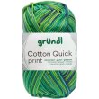 50 Gramm Gründl Cotton Quick Print 237 Grün...