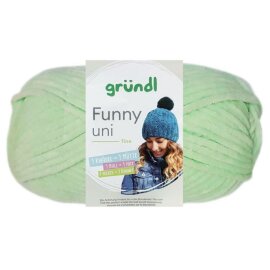 100 Gramm Gründl Funny Uni 04 Pastellgrün