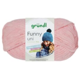 100 Gramm Gründl Funny Uni 06 Pastellrosa