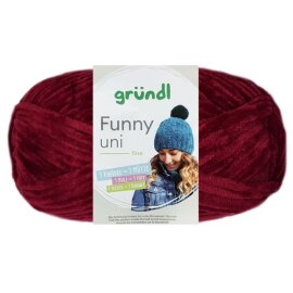 100 Gramm Gründl Funny Uni 23 Bordeaux