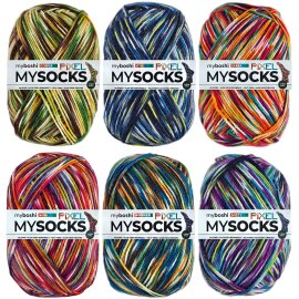 150 Gramm myboshi MySocks Pixel