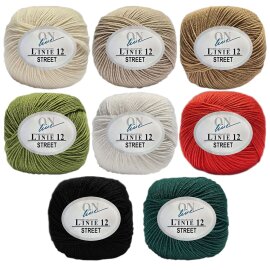 50 Gramm Online Linie 12 Street Design Uni Farbauswahl